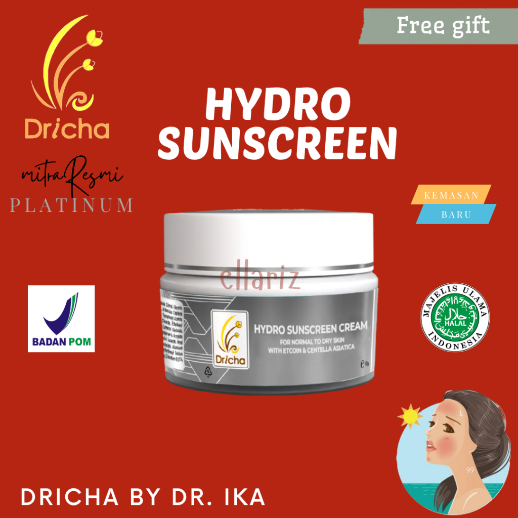 DRICHA SUNSCREEN HYDRO Dricha Malang