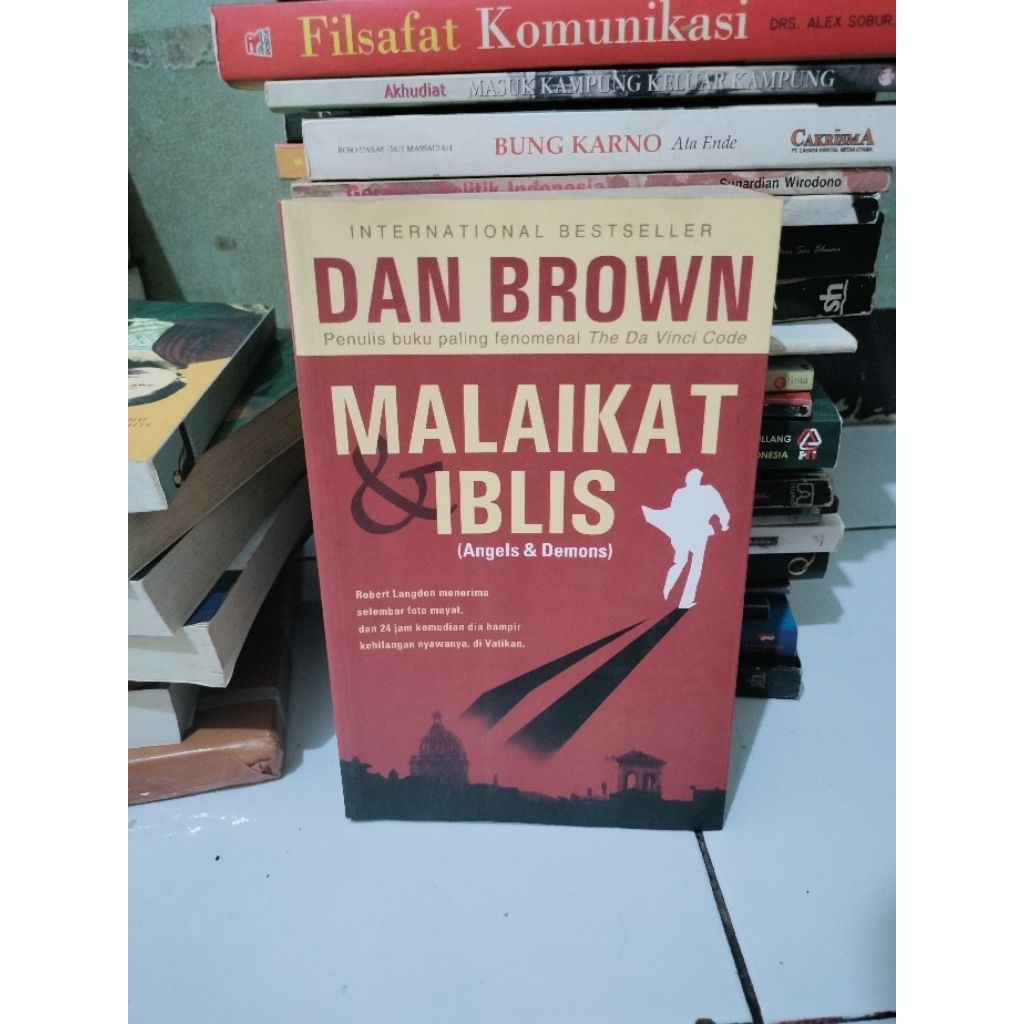 NOVEL ORIGINAL Malaikat & Iblis By Dan Brown