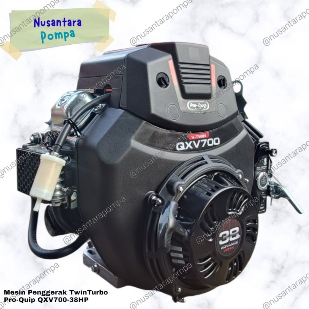 Mesin Penggerak TwinTurbo Pro-Quip QXV700-38HP