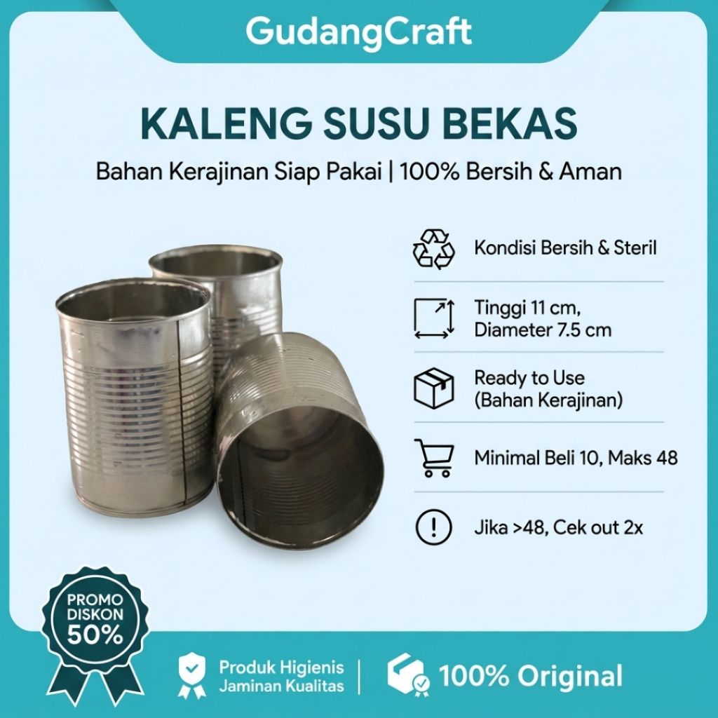 KALENG SUSU BEKAS