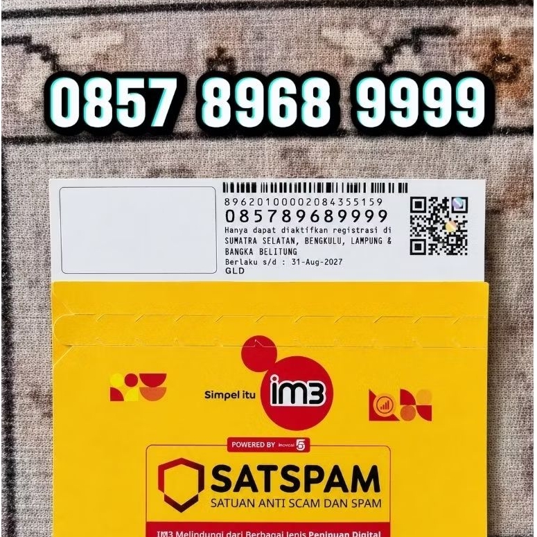 nomor cantik indosat 9999