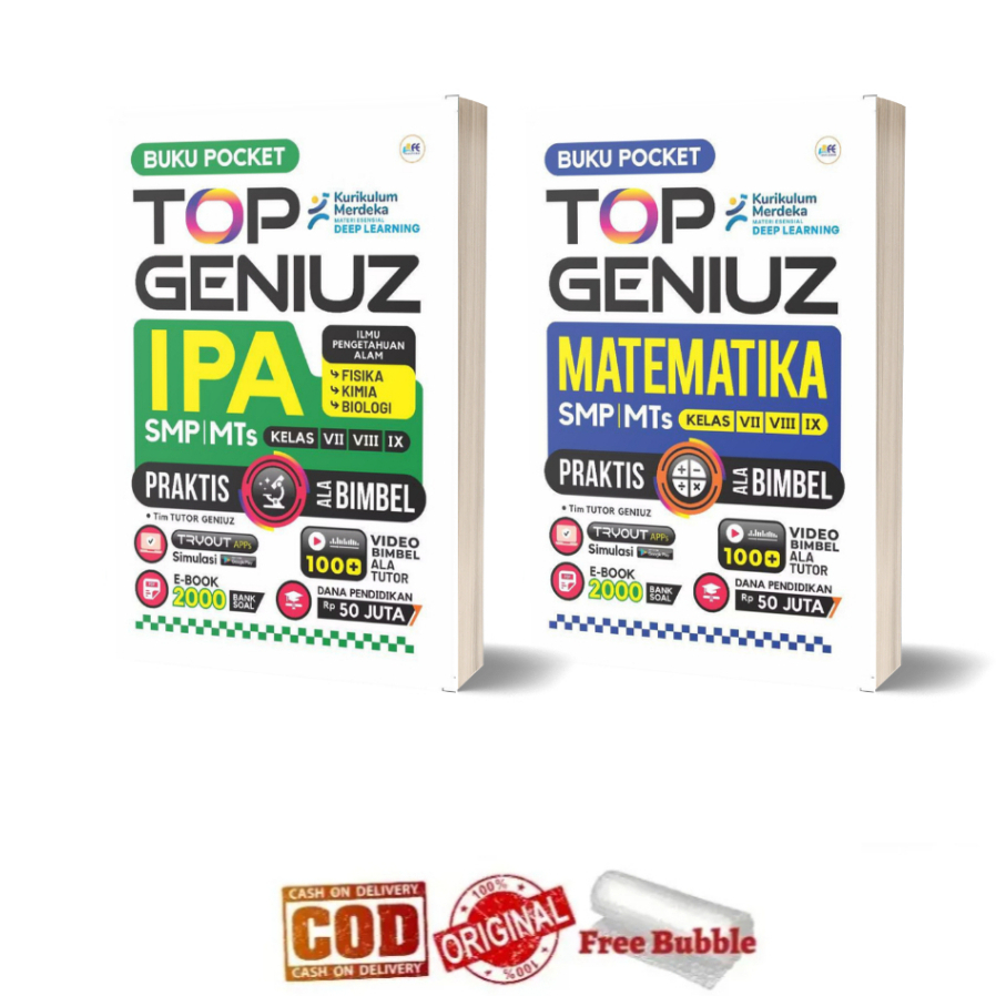 Top Geniuz IPA MATEMATIKA SMP/MTs Rumus IPA Matematika SMP/MTS