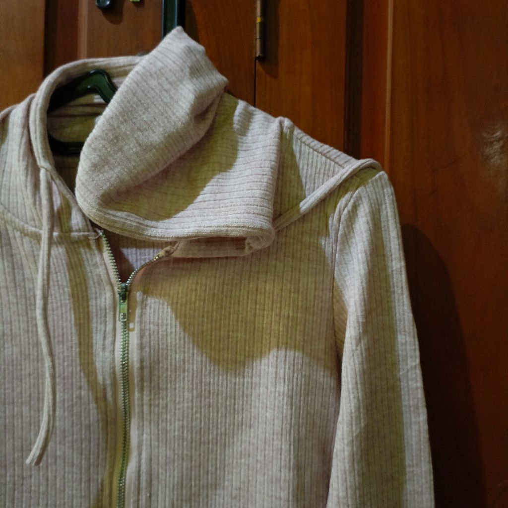 Double Zipper Jacket Wanita