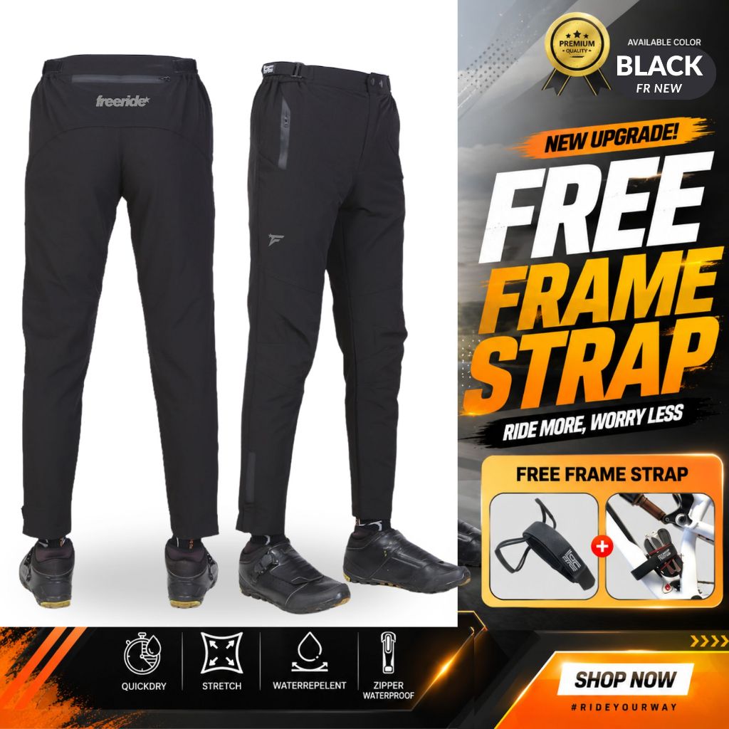 Celana Panjang Sepeda Mtb Gowes Pria Wanita Cycling Pants Freeride
