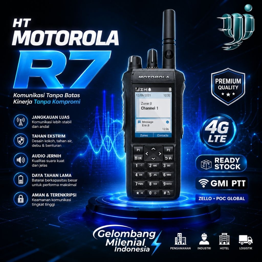HT MOTOROLA R7 DMR TWO WAY RADIO