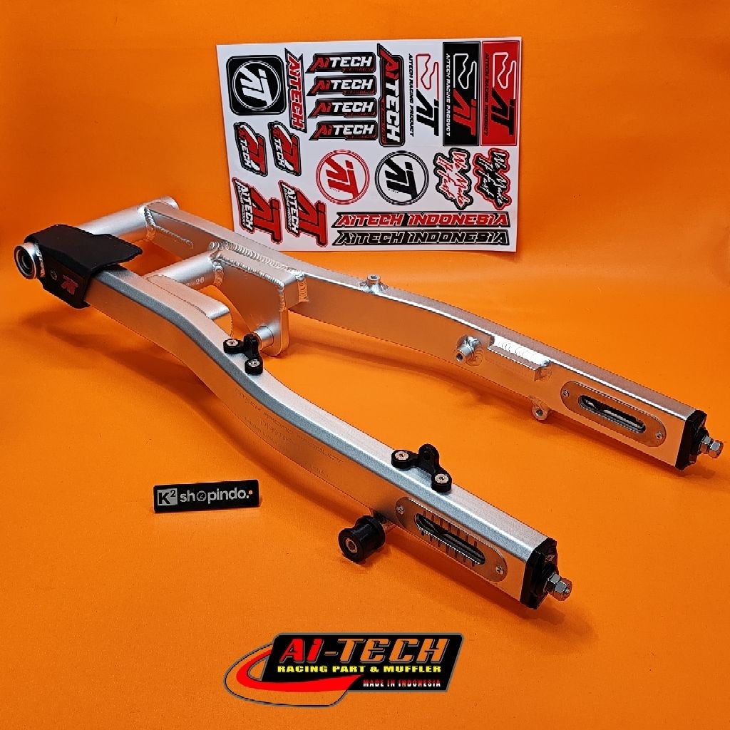 Swing Arm Aitech Satria 2tak Hiu Lumba DD Daily Harian Original Aitech
