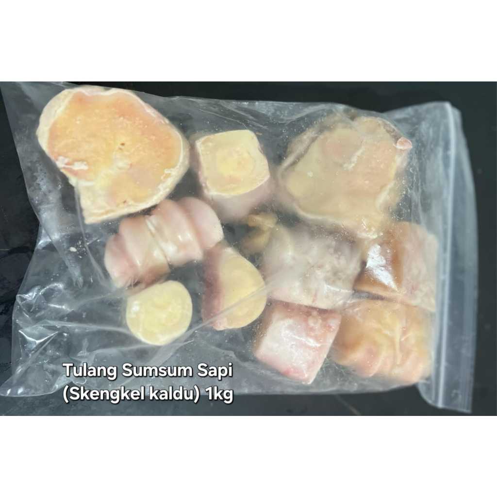 Tulang Sum-sum Sapi / Skengkel Kaldu 1Kg - HALAL, FROZEN, BERKUALITAS