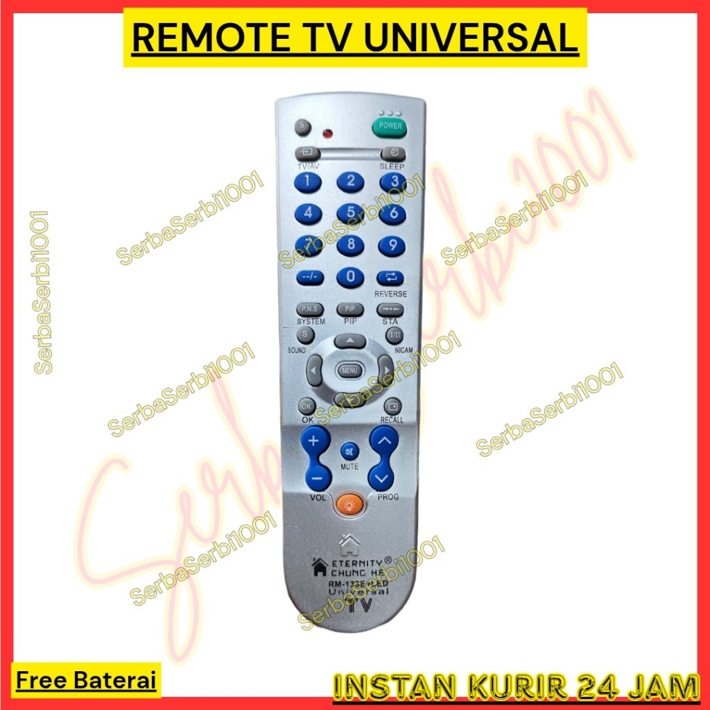 REMOTE TV UNIVERSAL / REMOT TV UNIVERSAL RM133E