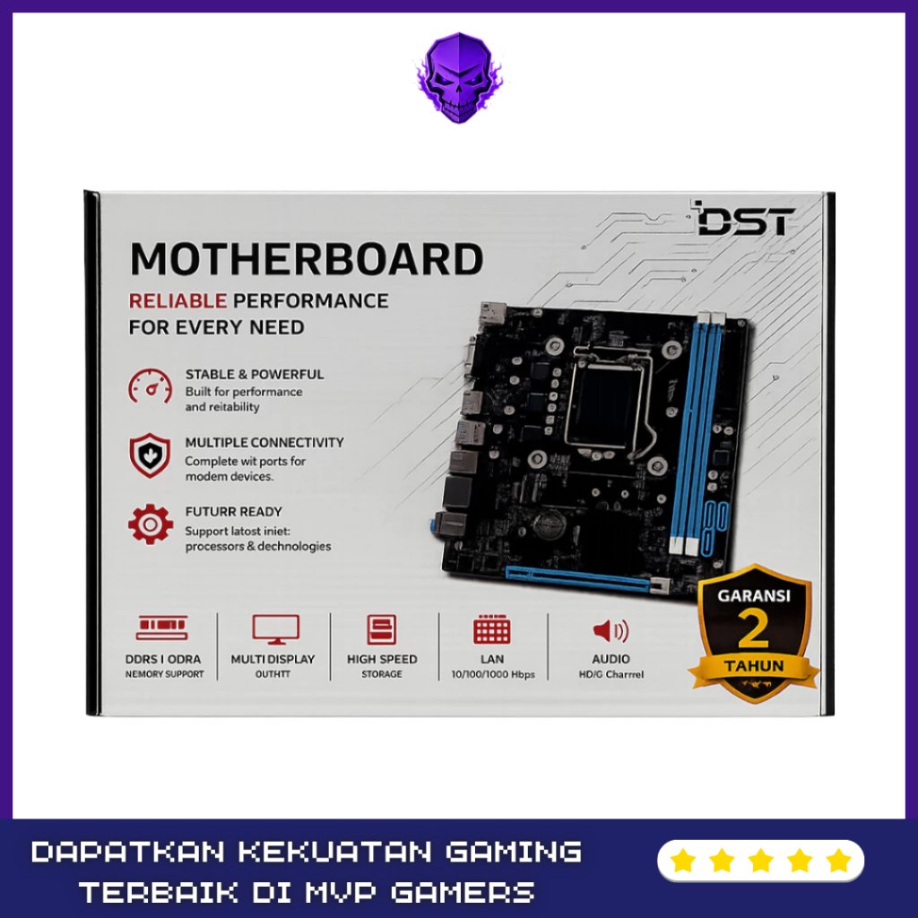 Motherboard DST H81 LGA 1150 DDR3 Intel Gen 4 Haswell