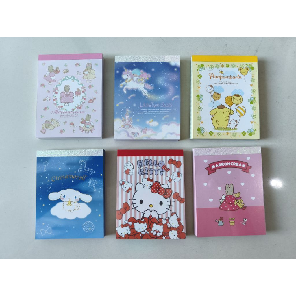 Mini note book original  japan memo jepang Sanrio
