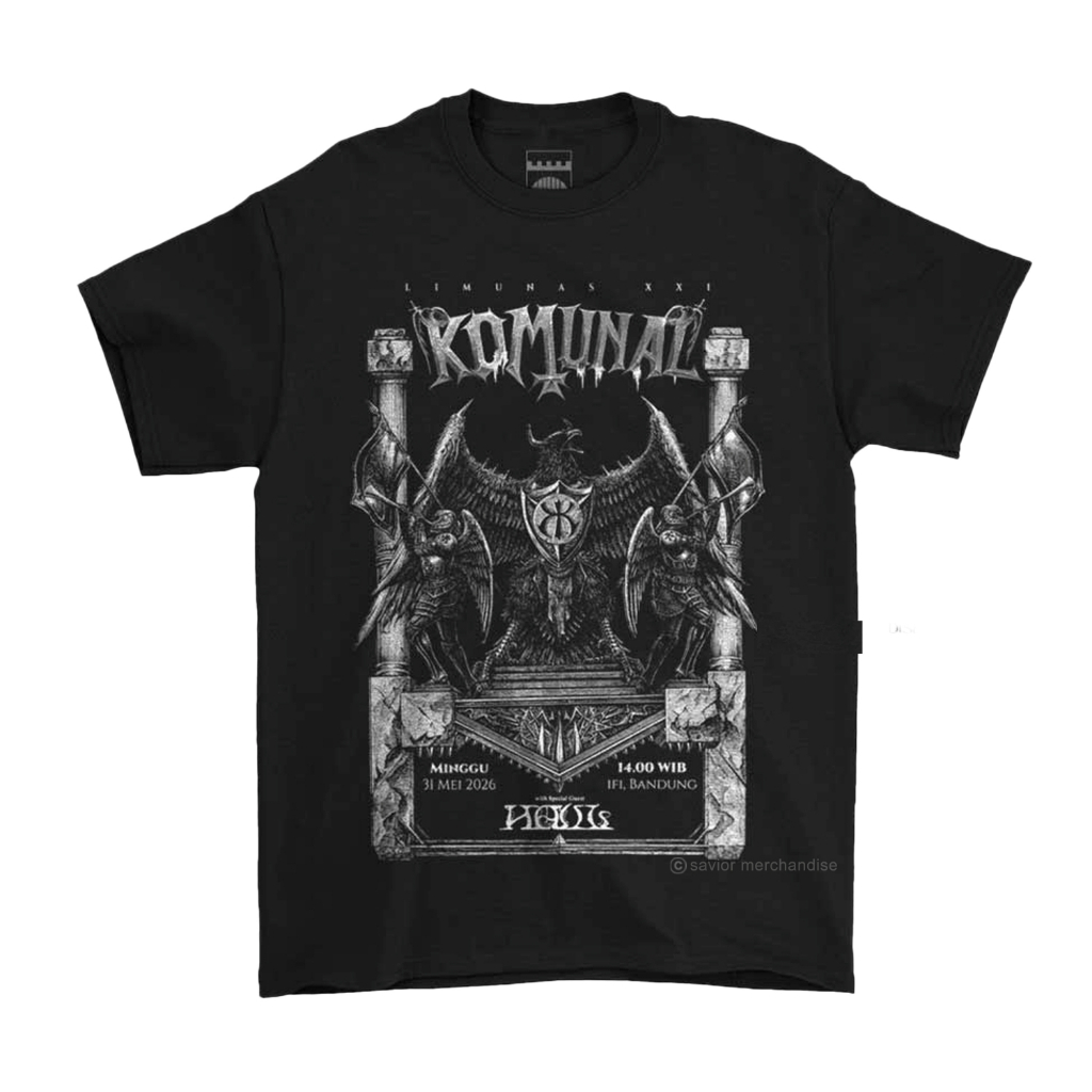 ORIGINAL T SHIRT KOMUNAL - LIMUNAS XXI RELEASE BY LIMUNAS