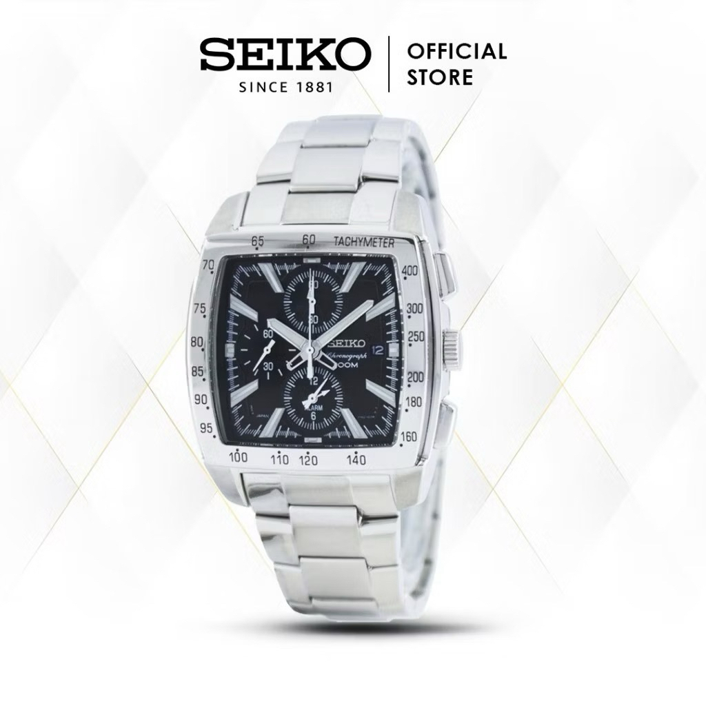 Jam Tangan Pria SEIKO CHRONOGRAPH ALARM SNAC25 SNAC25P1 (ORIGINAL)