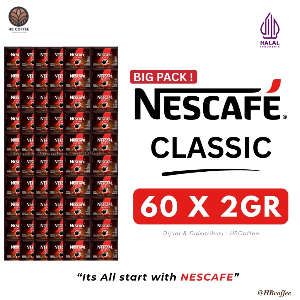 NESCAFE CLASSIC NESCAFE SACHET KOPI NESCAFE