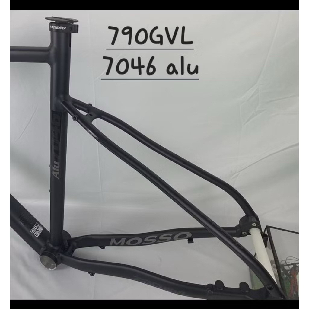 Frame Set Mosso 790GVL – Gravel Super Ringan 7046 ALU