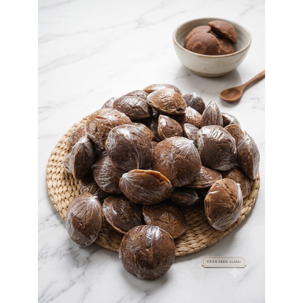 Gula merah lontar asli 100% (Isi 5 ) tanpa bahan campuran | gula merah | gula aren lontar