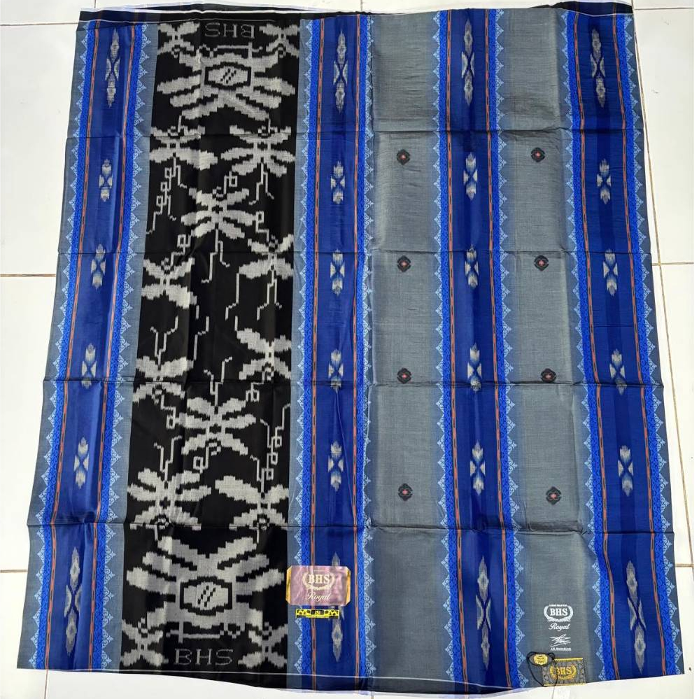 Sarung BHS Royal JSI Gold Lawas Sutra Spunsilk Jahit Tengah ATBM Limited (Bisa COD)