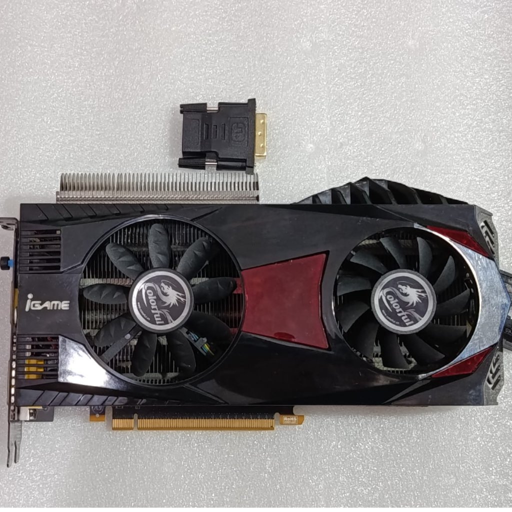 IGAME GTX 460 1GB 128BIT DDR5 FREE CONVERTER HDMI LIKE NEW