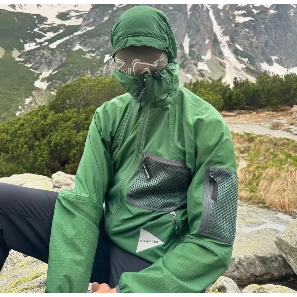 And Wander Breath Rip Jacket