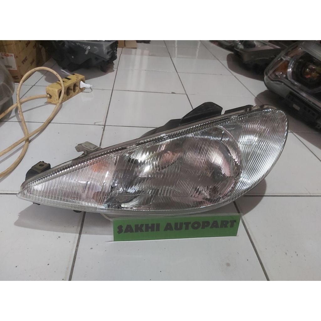 headlamp peugeot 206 kiri original