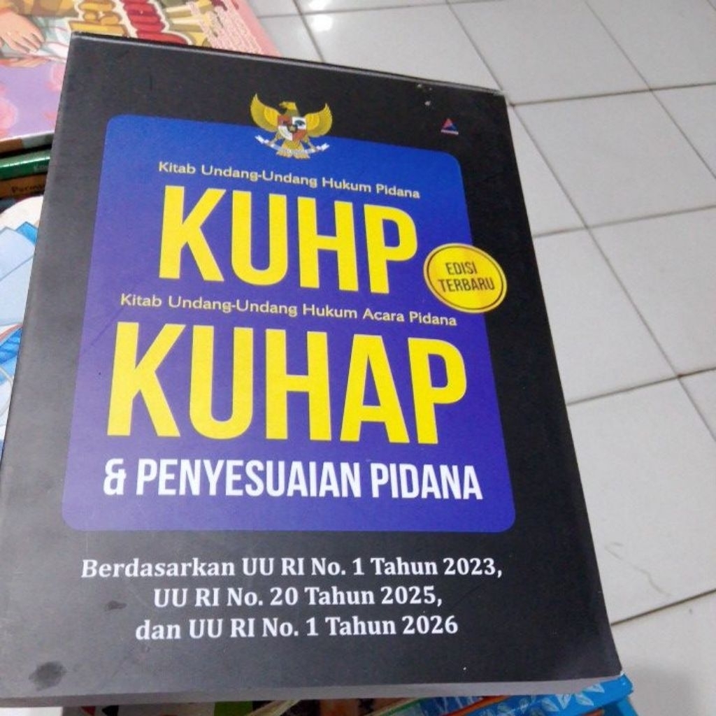 Buku KUHP KUHAP ED Terbaru