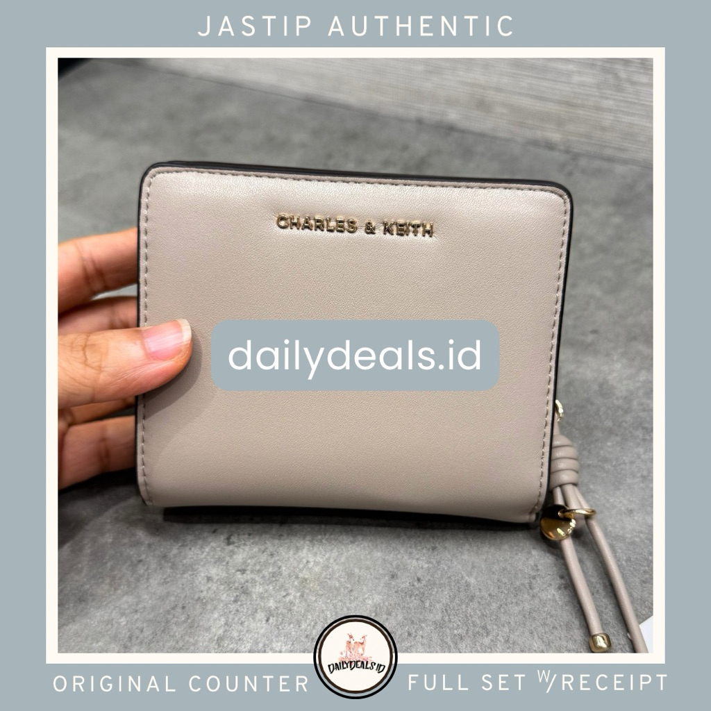#6-10681271 Everleigh Zip - Jast[p] CK ORIGINAL COUNTER WALLET DOMPET SMALL AROUND STORE AUTHENTIC A