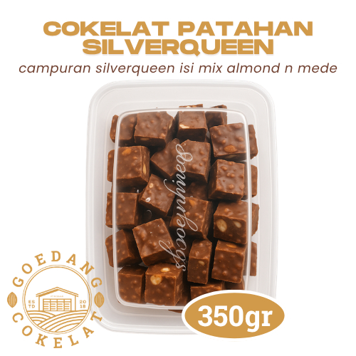 Goedang Cokelat | Cokelat PATAHAN SILVERQUEEN 350gr | coklat batang kiloan 1 kg silverqueen murah - 