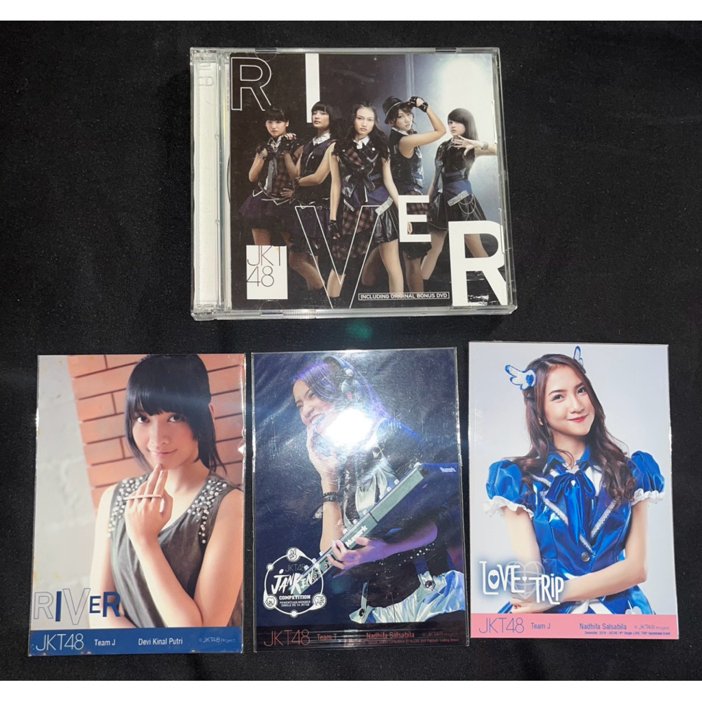 CD/DVD JKT48 - River & Photopack Single River, Janken Love Trip JKT48 - Kinal Nadsen