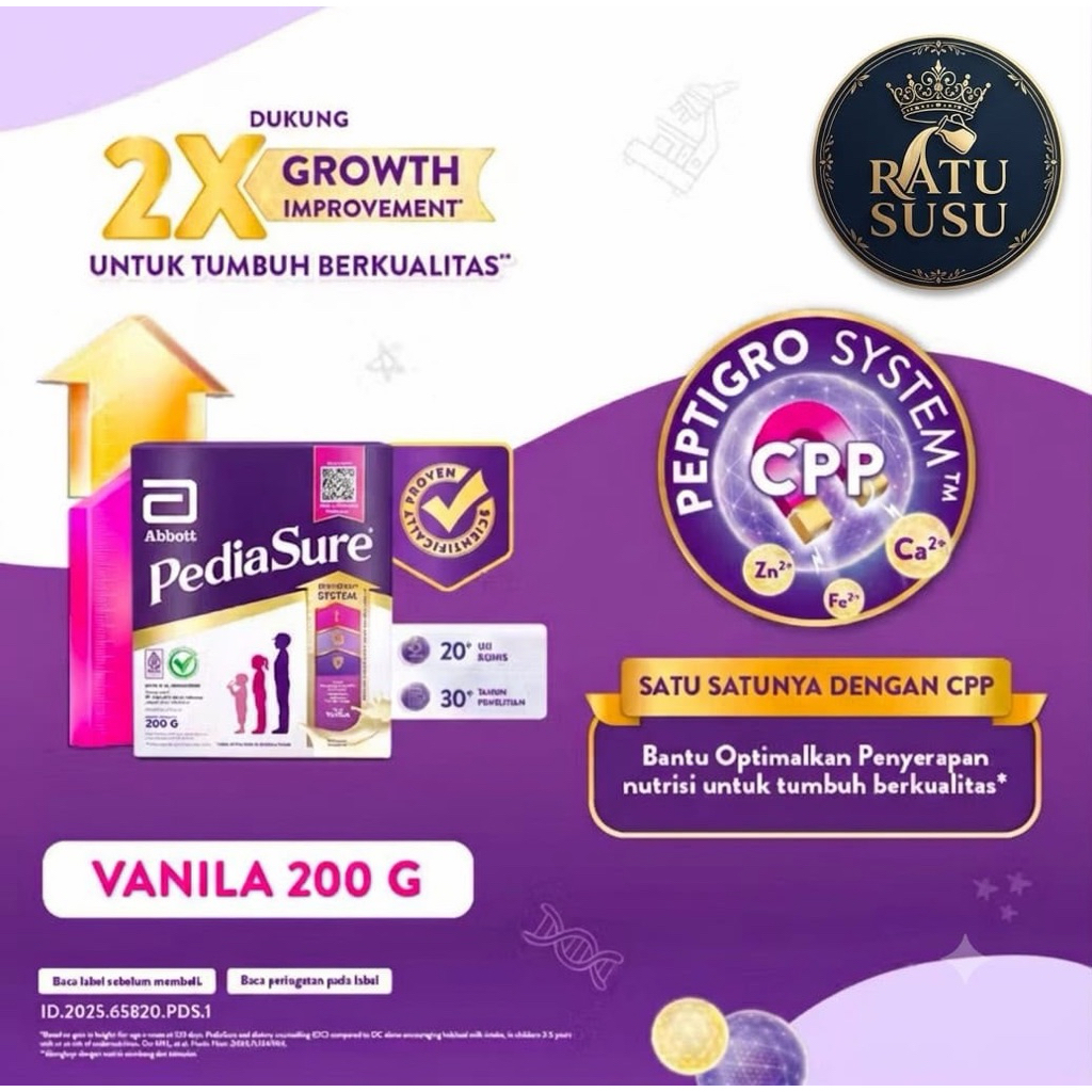 Pediasure Vanilla 200gr