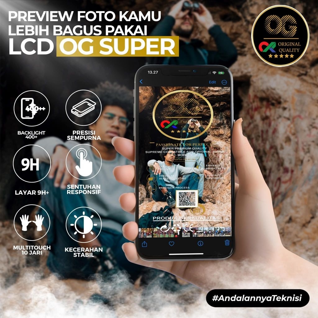 LCD TOUCHSCREEN OPPO F7 / F7 PLUS OGS