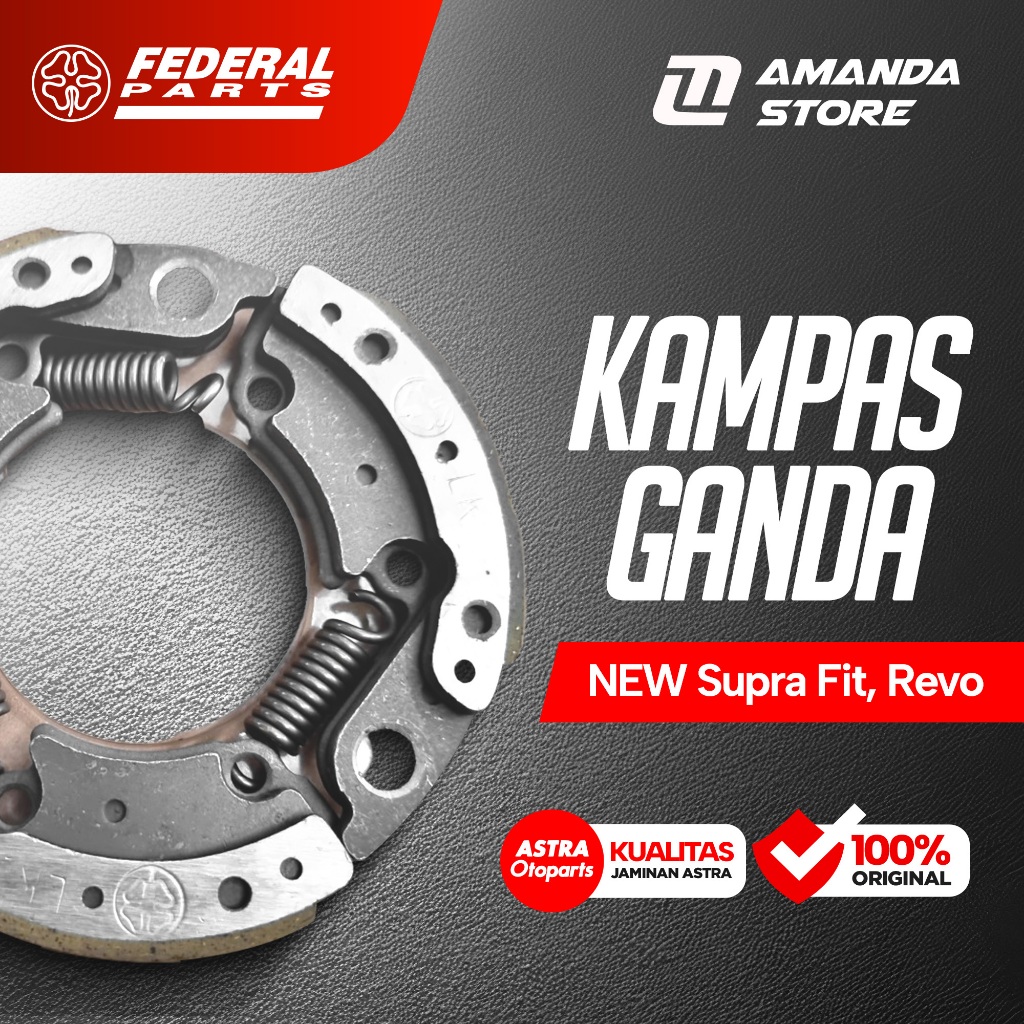 KAMPAS GANDA Supra Fit New Revo (KFL) Original Federal Parts ORIGINAL Federal Parts