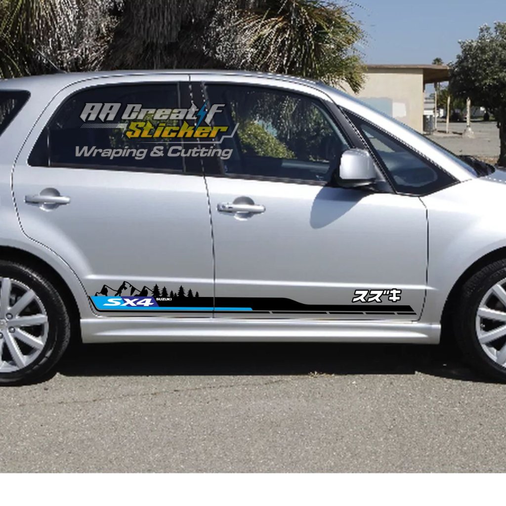 STICKER CUTTING MOBIL SUZUKI sx4
