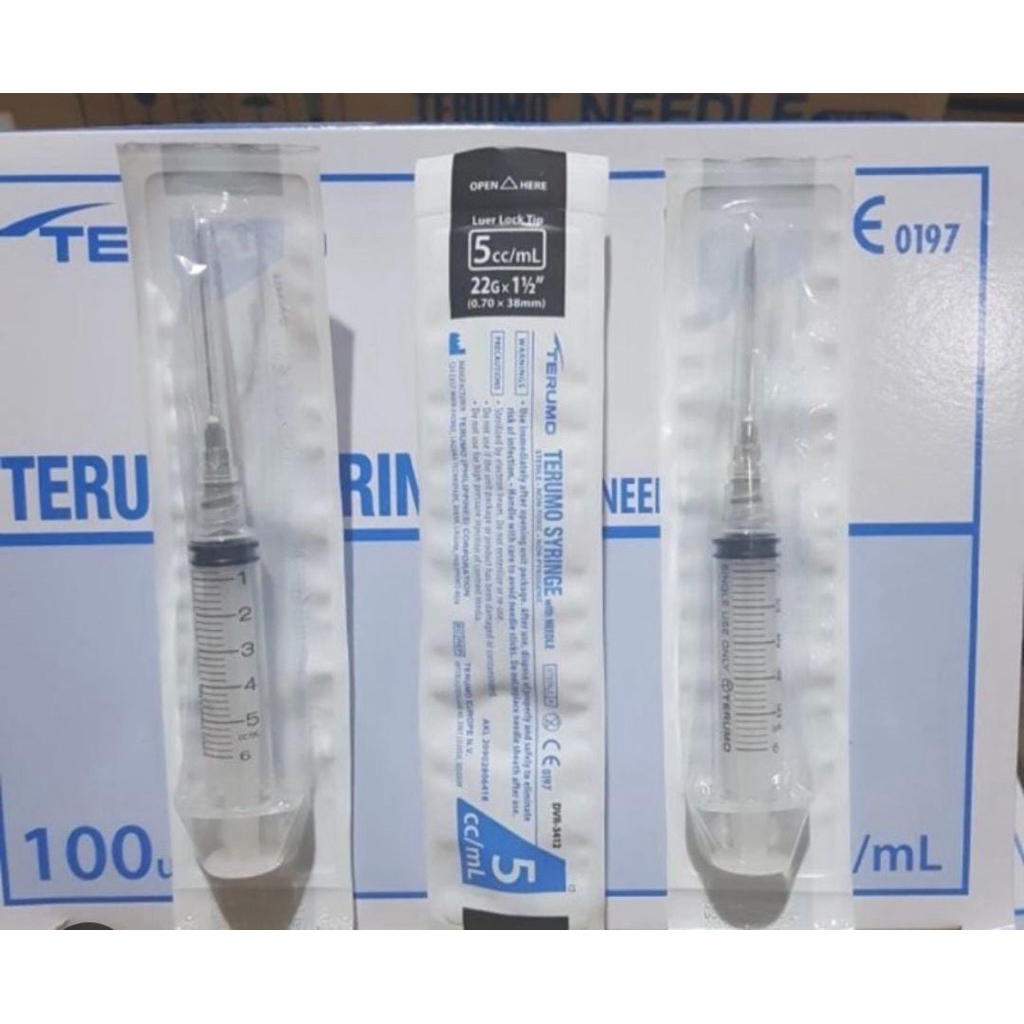 Terumo syringe 5 ml/cc