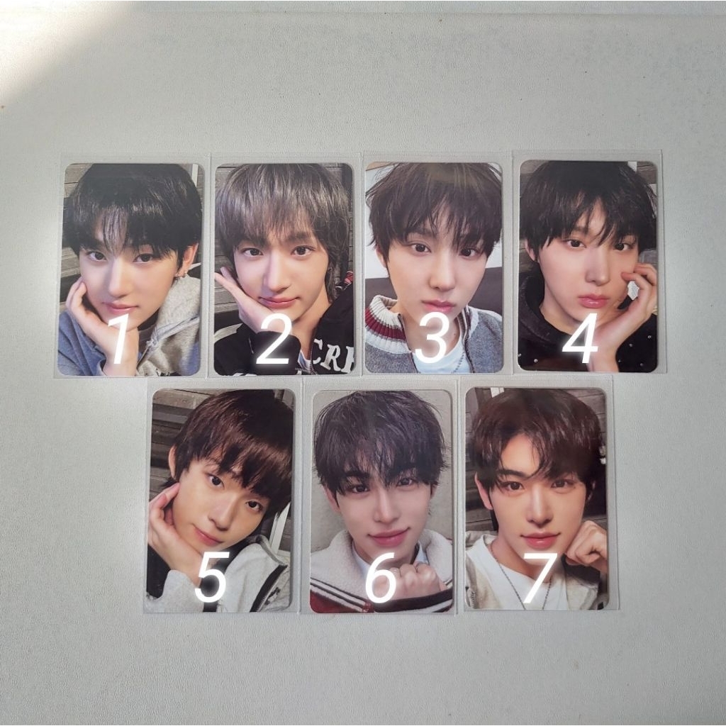 (READY STOCK) PHOTOCARD KICKFLIP KYEHOON DONGHWA JUWANG MINJE KEIJU