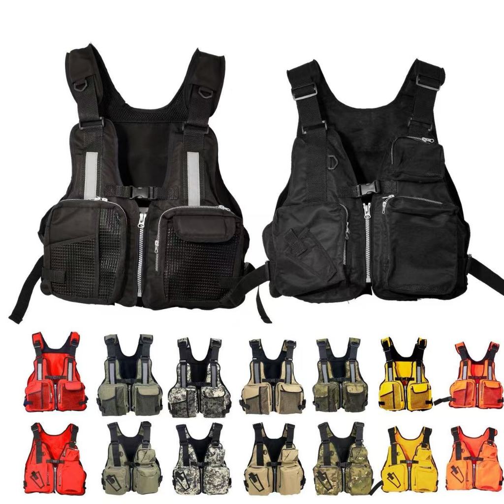 Luya Life Jacket Buoyancy Jacket Professional Adult One Size Fishing Rock Fishing Float Material Det