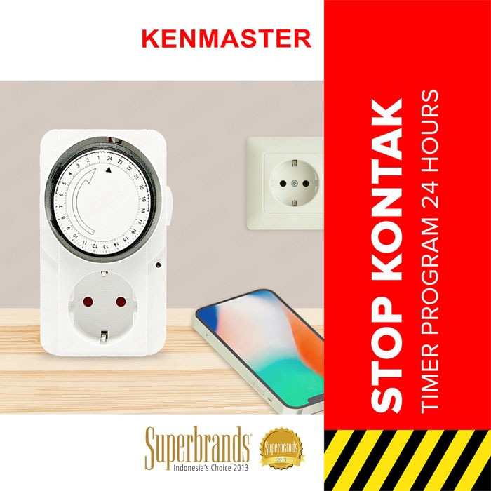 Kenmaster Stop Kontak Timer Listrik Manual