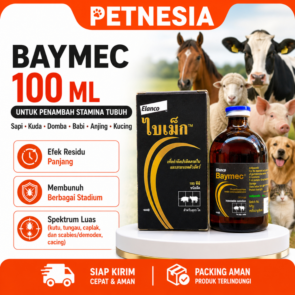BAYMEC 100 ML – Untuk Hewan