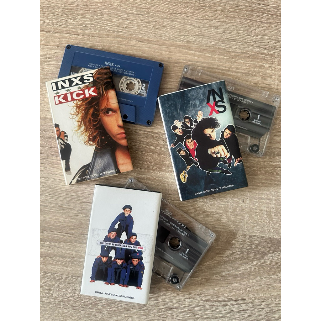 Kaset Pita INXS (3 album)