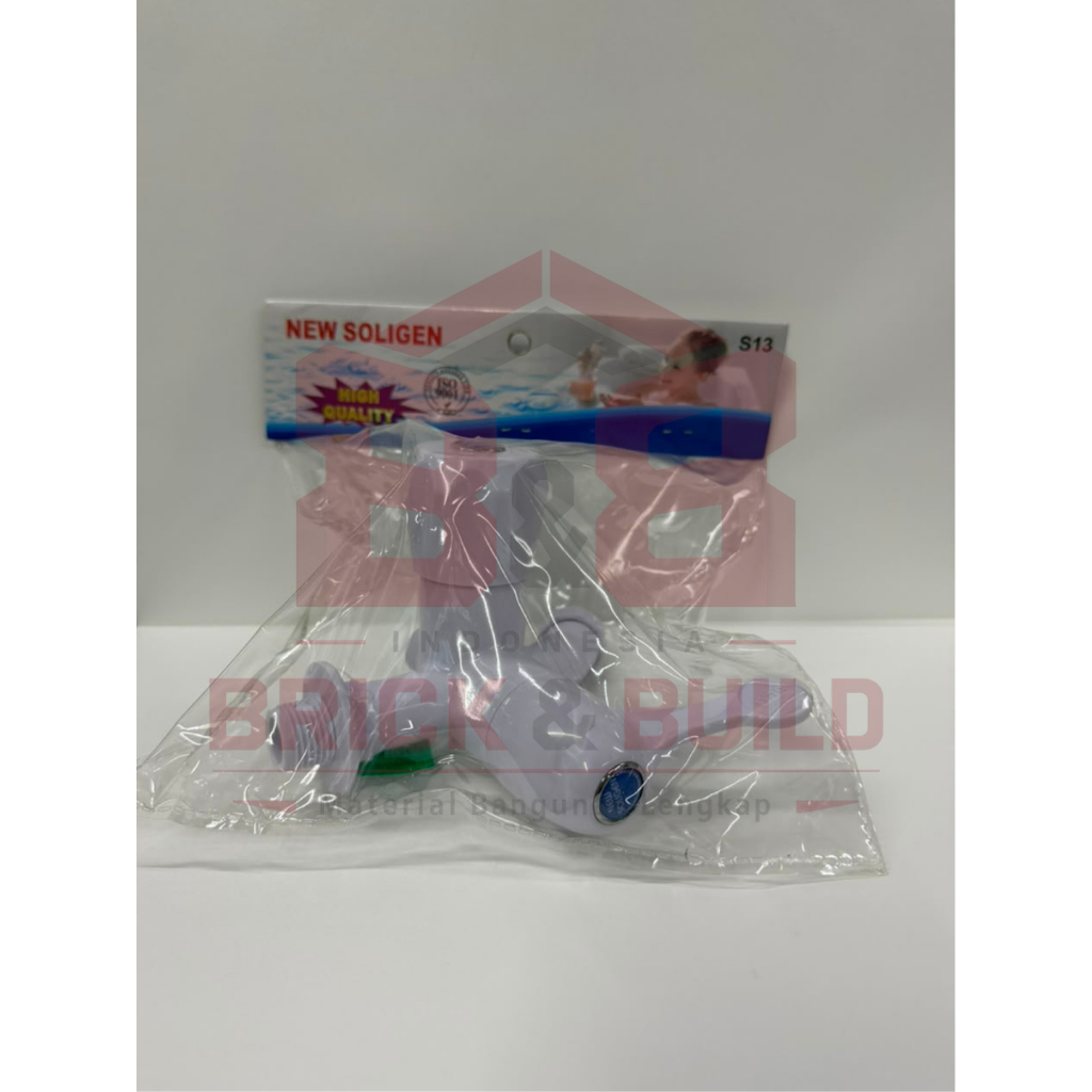 Kran Cabang PVC Shower - Kran Air Plastik Cabang Merk Soligen - Kran Air Plastik Cabang Soligen