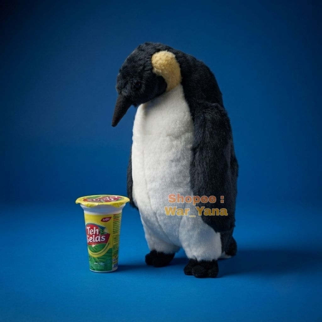 Boneka Pinguin Emperor lmprot Korea Original Burung Penguin Bird Plush soft Toys Stuffed Toy Plushie