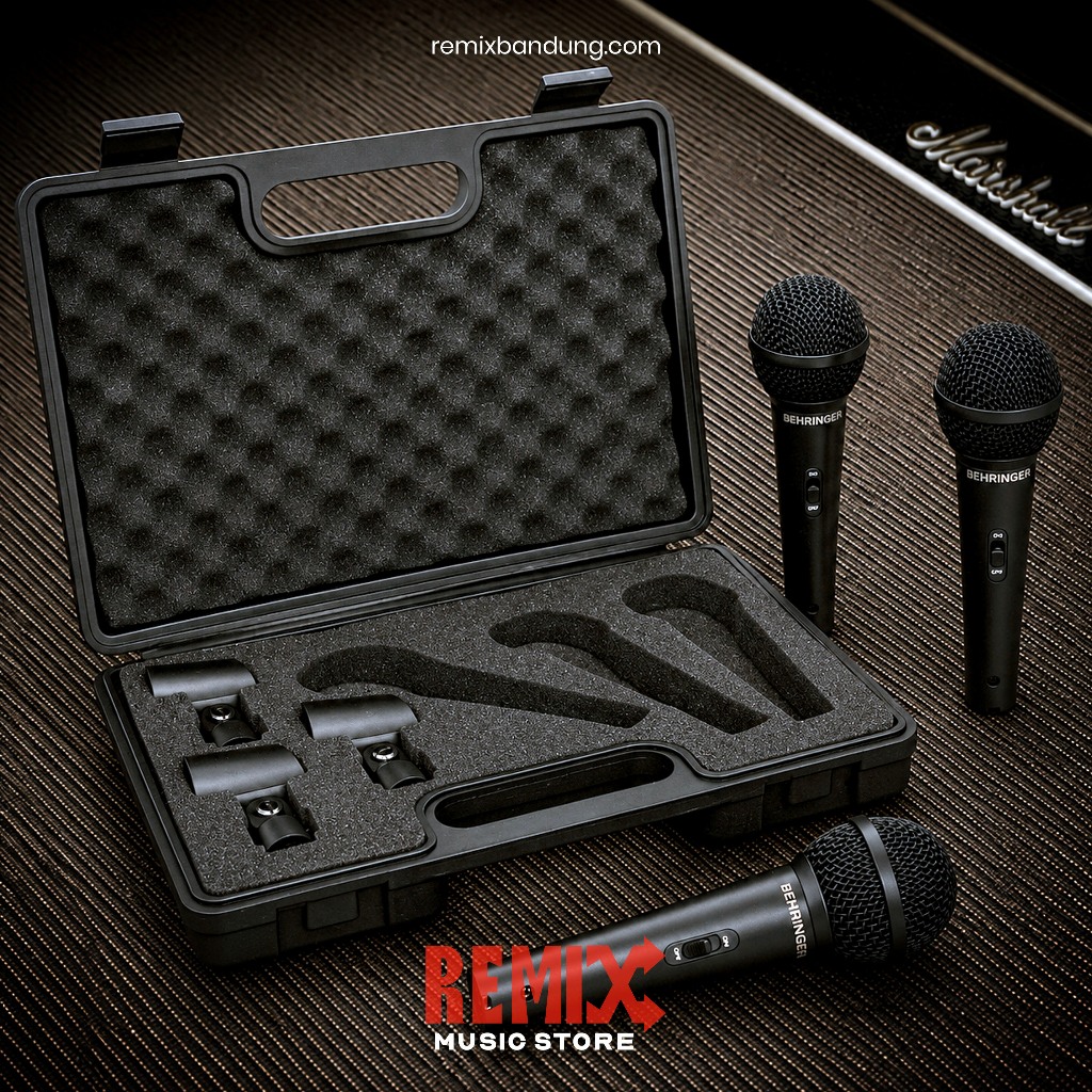 Behringer XM1800S - XM1800 S - XM 1800 S Dynamic Microphone isi 3 Mic
