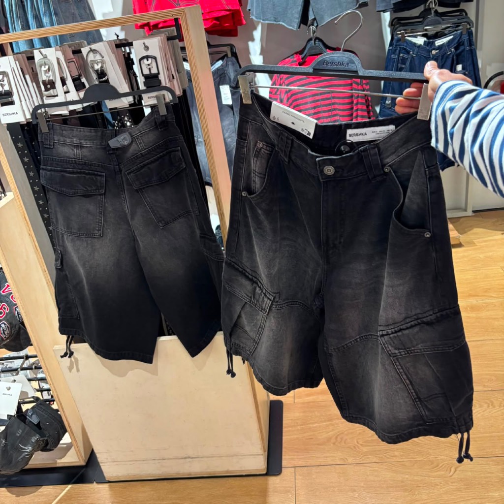 JASTIP. Cargo Jeans Pendek Bershka (MAN)