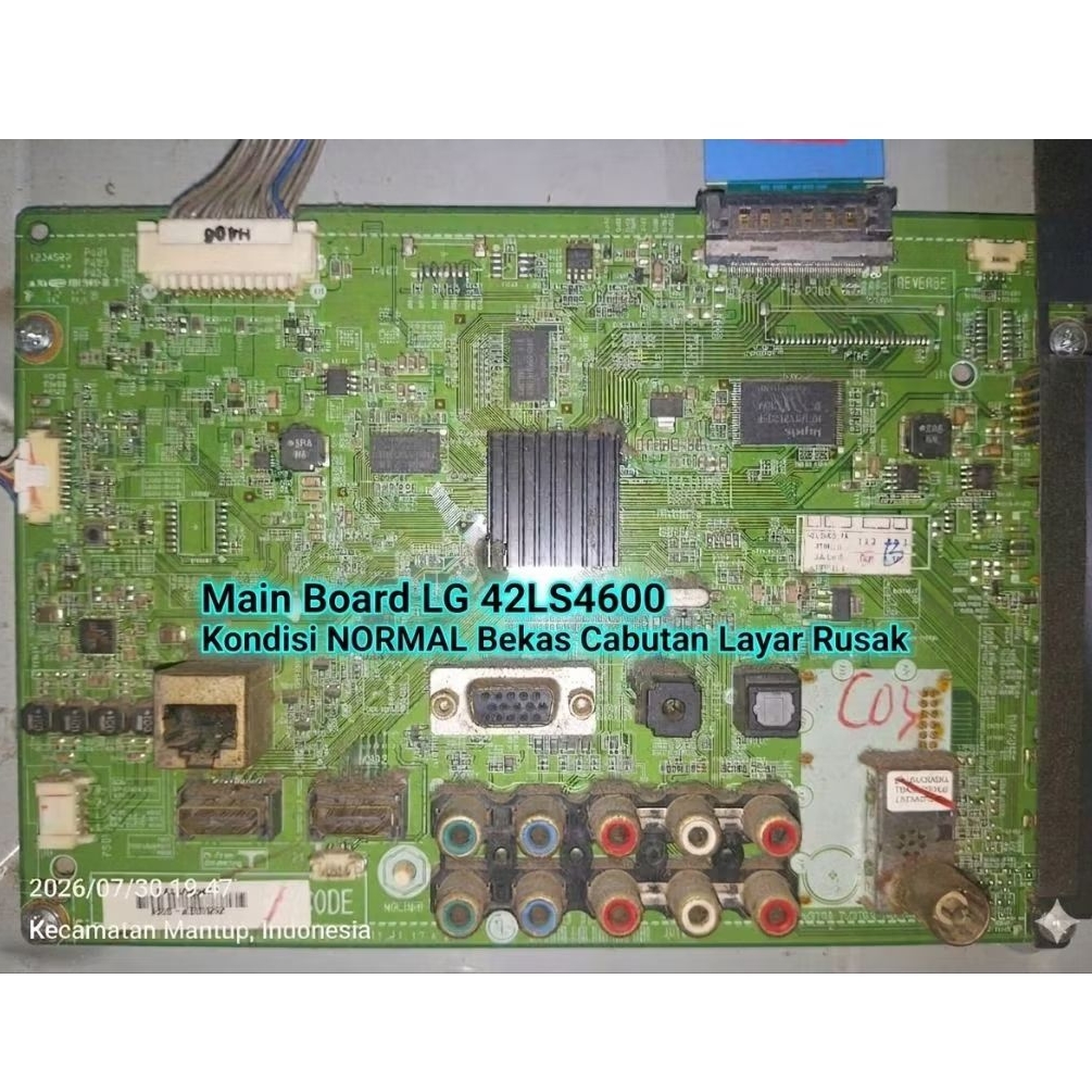 MB TV LED LG 42LS4600 kondisi Normal second