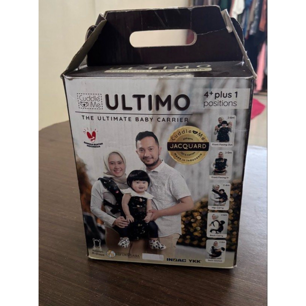 gendongan bayi cuddle me ultimo
