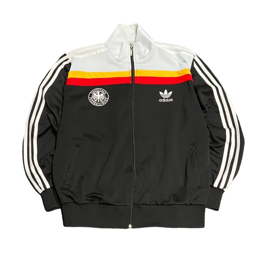 JAKET TRACKTOP JERMAN PRIA-WANITA PUL TEG LEBEL