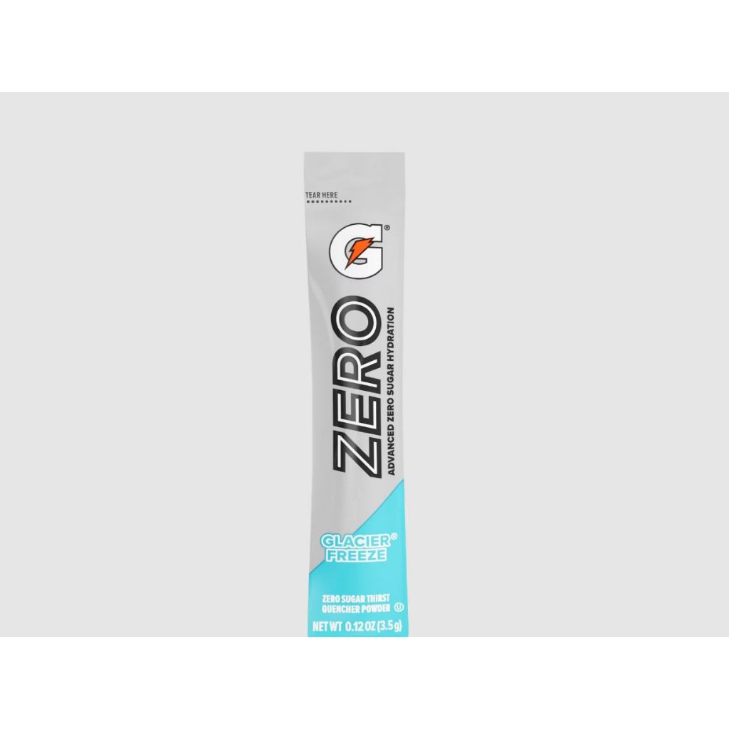 Gatorade Zero Sugar Glacier Freeze 1 Stick Electrolyte Powder Drink Mix Electrolyte Powder Drink