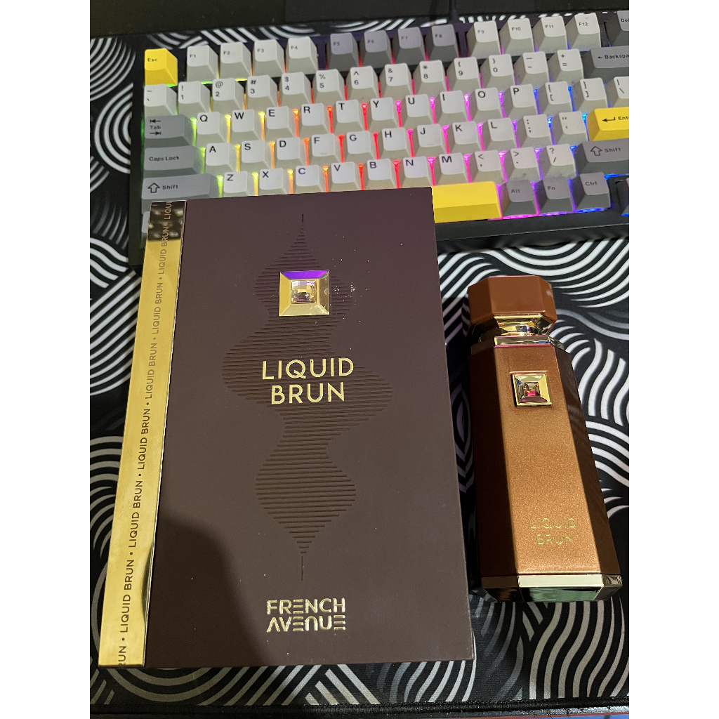 Parfum French Avenue Liquid Brun 100ml EDP (Preloved) Isi Juice 99%
