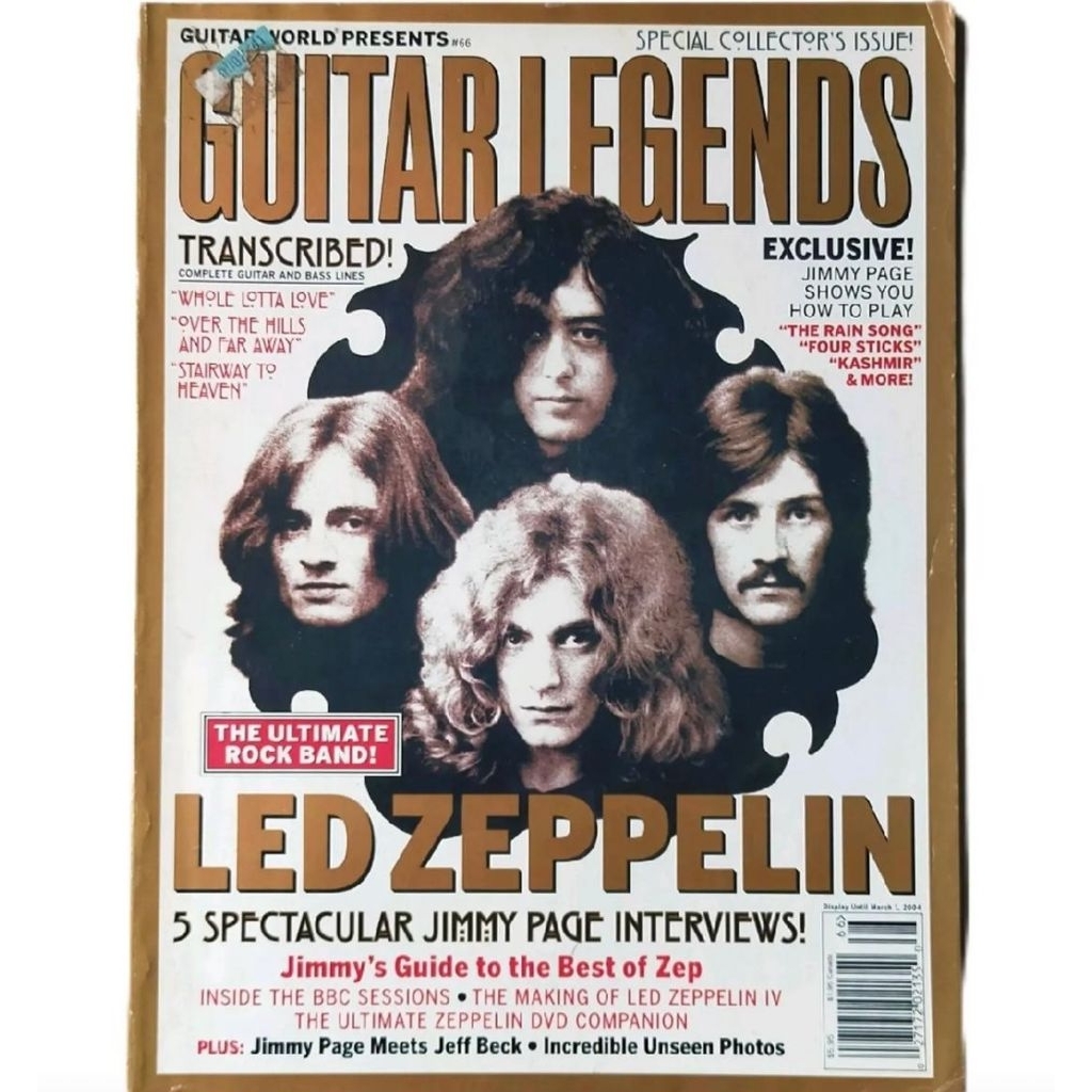 Majalah Guitar Legends Exclusive : LED Zeppelin