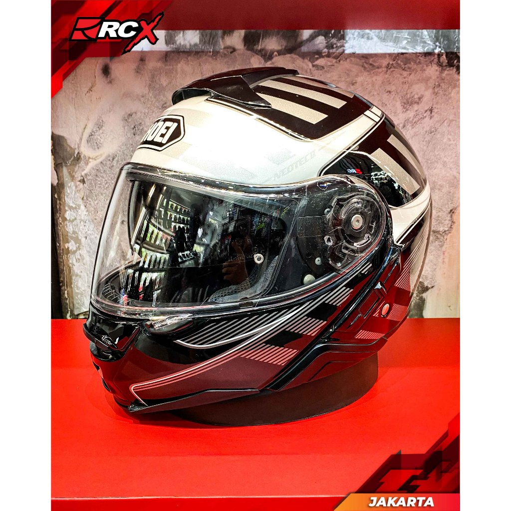 Helm Shoei Neotec 2 Splicer Original Second 2nd Bekas RCX
