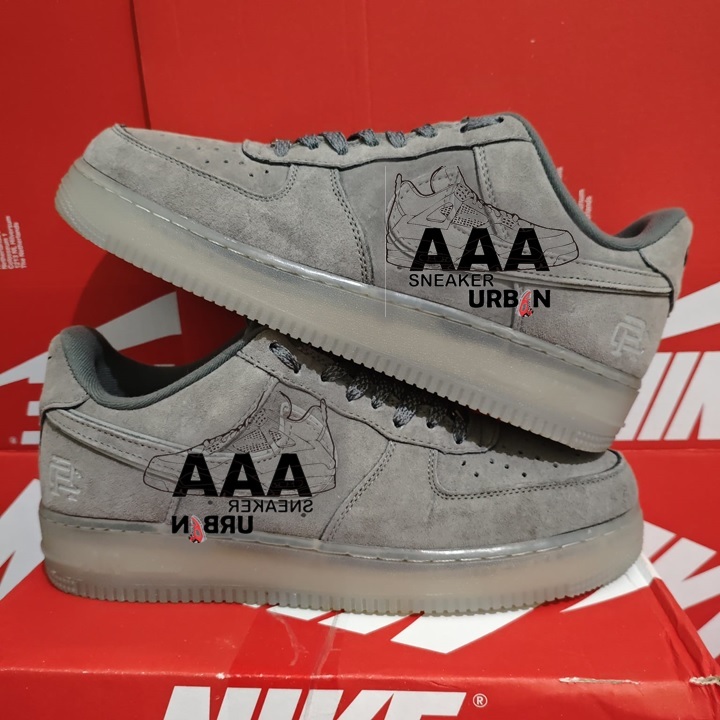 Sepatu kasual Pria AF1 ReigningChampGrey (Size43)