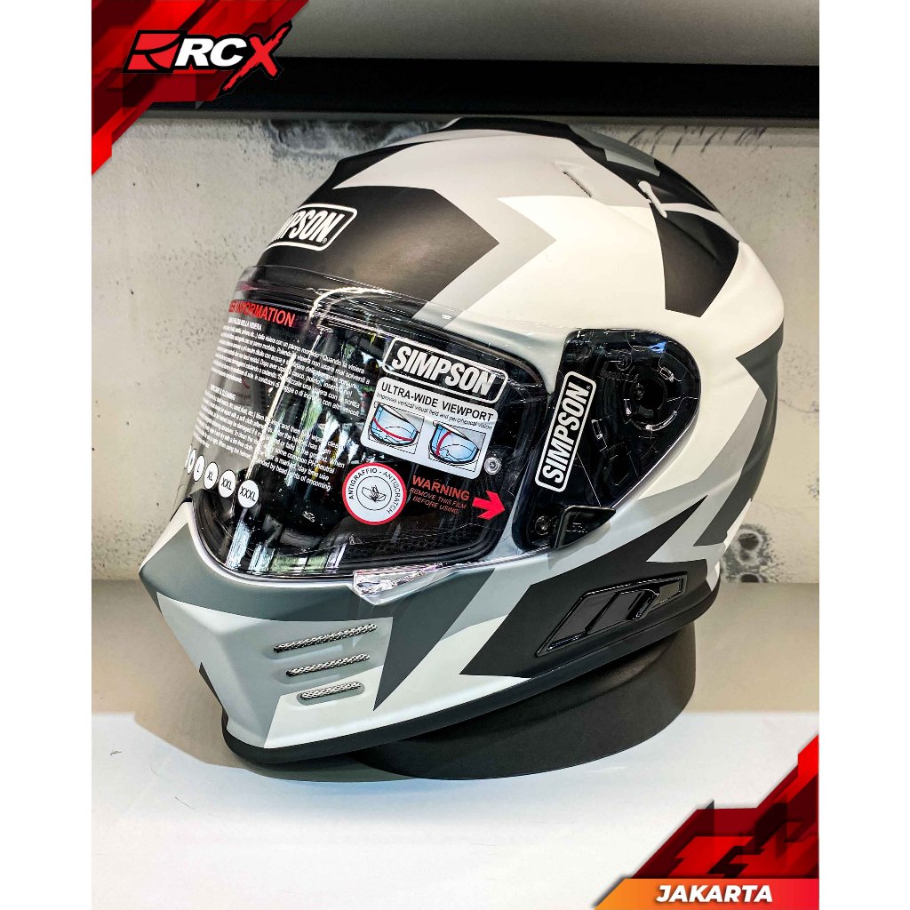Helm Simpson Ghost Bandit Have Blue Original Second 2nd Bekas RCX